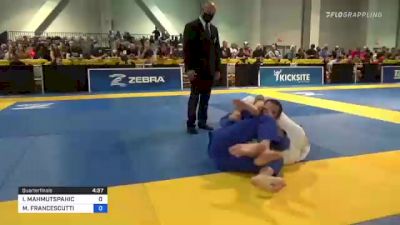 INIS MAHMUTSPAHIC vs MARK FRANCESCUTTI 2021 World Master IBJJF Jiu-Jitsu Championship