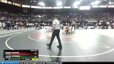 5A 195 lbs Cons. Round 3 - Cache Summers, Madison vs Maxim Osmond, Owyhee