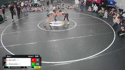 95 lbs Semis (4 Team) - JD Pomranky, KC Elite vs Luke Burnett, Ninety Six