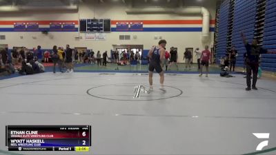 170 lbs Champ. Round 2 - Wyatt Haskell, Reel Wrestling Club vs Ethan Cline, Virginia Elite Wrestling Club