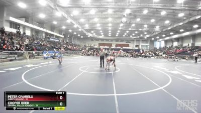 160 lbs Round 1 (3 Team) - Cooper Reed, Central Valley Academy vs Peter Civarelli, Sleepy Hollow