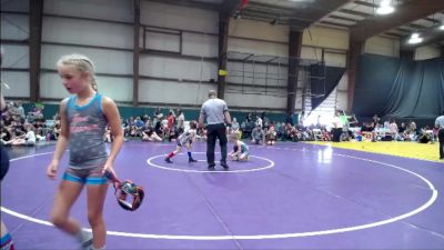 55 lbs Cons. Round 1 - Eleanor Gibson, BWC vs Mckyla Fink, Red Hawk Wrestling Academy