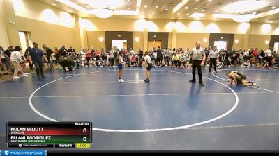 76 lbs Round 3 - Nolan Elliott, Syracuse vs Ellani Rodriguez, Southwest Wolverines