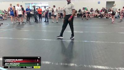 190 lbs Round 4 (6 Team) - Jett McCauley, Charlotte Vikings vs Langston Blakey, Glasgow WA