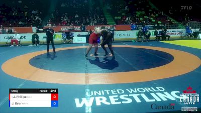 125kg Round 1 - Jacob Phillips, Saskatoon WC vs Jordon-Lee Byer, Montreal NTC / Montreal WC