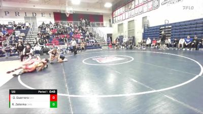 120 lbs Quarterfinal - Daniel Guerrero, Sahuarita vs Roman Zelenka, Carlsbad