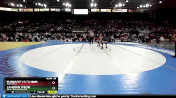 G 185 lbs Cons. Round 3 - Gracie Castillo, Garden Valley Girls vs Josslyn Blair, Jerome Girls