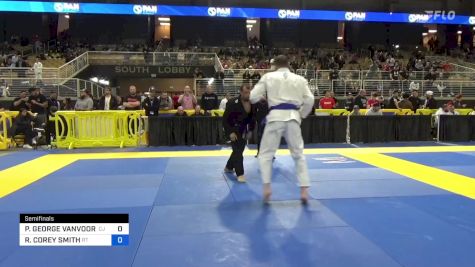 PETER GEORGE VANVOORHIS vs REGINALD COREY SMITH 2024 Pan Jiu Jitsu IBJJF Championship