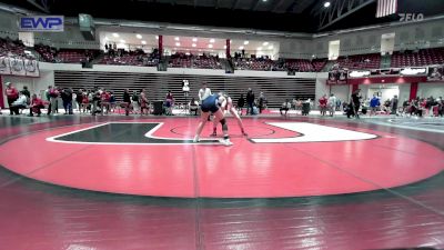 115 lbs Consi Of 8 #1 - Raylee Mullenix, Tuttle High School Girls vs Claire Solansky, El Reno High School Girls