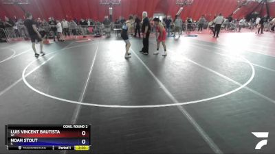 165 lbs Cons. Round 2 - Luis Vincent Bautista, WI vs Noah Stout, IL