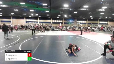 46 lbs Consi Of 8 #2 - Alijah Moreno, Threshold WC vs Sydney Allison Aguirre, Threshold WC