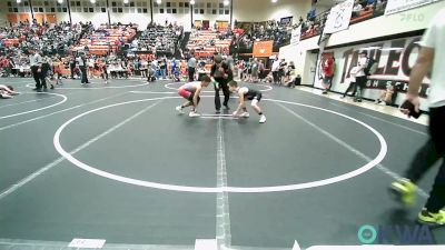 84 lbs Semifinal - Giovanni Ramos, Team Tulsa Wrestling Club vs Emmit Fourkiller, Tahlequah Wrestling Club