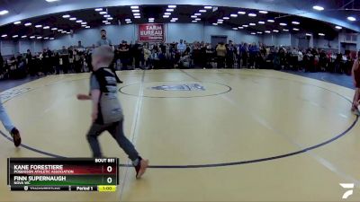 63 lbs Quarterfinal - Finn Supernaugh, Nova WC vs Kane Forestiere, Poquoson Athletic Association