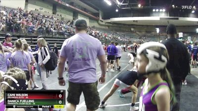 165 lbs Round 1 (4 Team) - Danica Fuelling, Minnesota Storm Blue vs Cami Wilson, Oklahoma Elite