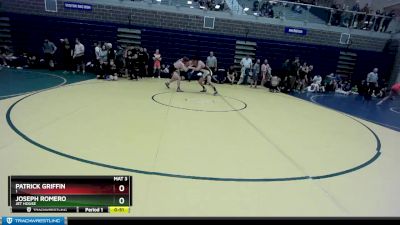 185 lbs Cons. Round 3 - Joseph Romero, Jet House vs Patrick Griffin, 1