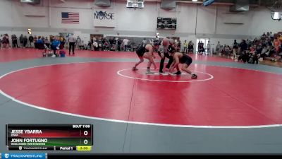 Elite 133 lbs Cons. Round 4 - Jesse Ybarra, Iowa vs John Fortugno, Wisconsin-Whitewater