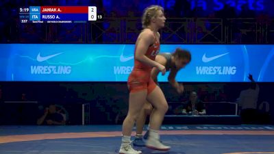 59 kg 1/2 Final - Alexis Janiak, United States vs Aurora Russo, Italy
