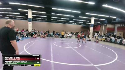 136 lbs Semifinal - Autumn Chitty, Amped Wrestling Club vs Ariana Criado-Silvar, ReZults Wrestling
