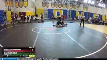 106 lbs Round 6 (8 Team) - Rahsaan Robinson, Miami Vikings vs Daren Dejesus, Camden 2