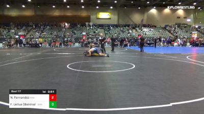 285 lbs Consi Of 8 #1 - Nathan Fernandez, AWA vs Frank Eugene Leilua (Bainivalu Bola), Swamp Monsters