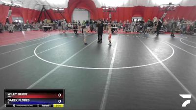 49-53 lbs Round 2 - Wiley Derby, MN vs Darek Flores, IL