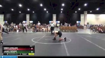 140 lbs Round 2 (6 Team) - Drew Loveland, North Florida Misfits vs James Capasso, U2 Upstate Uprising
