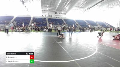 70 lbs Consolation - Luke Bruner, Illinois Valley Youth Wrestling vs Julien Zepeda, Madera Wrestling Club