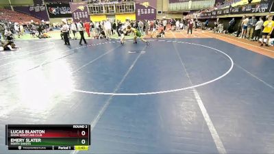 174-175 lbs Round 2 - Emery Slater, North Dakota vs Lucas Blanton, Dixon Wrestling Club