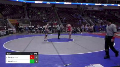 189 lbs Round Of 16 - Joel Landry, Honesdale vs Tristin Roach, Burgettstown