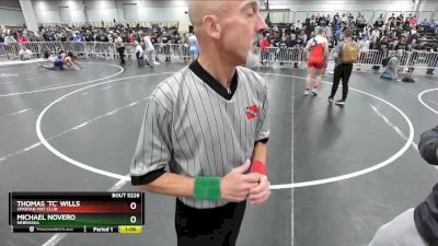 190 lbs Quarterfinal - Michael Novero, Nebraska vs Thomas `tc` Wills, Spartan Mat Club