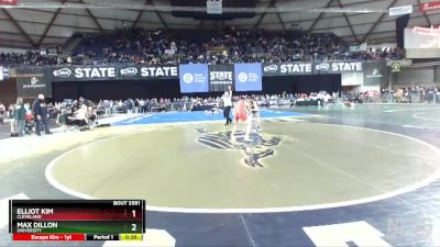 3A 126 lbs Cons. Round 3 - Max Dillon, University vs Elliot Kim, Cleveland