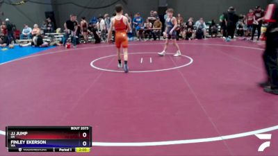 102 lbs Cons. Round 1 - Jj Jump, OR vs Finley Ekerson, WA