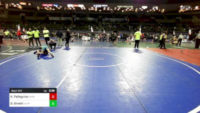 90 lbs Consolation - Kurt Pellegrino, Shore Thing WC vs Blake Binetti, Olympic