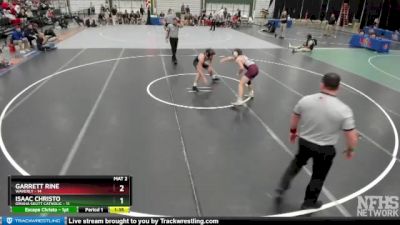 150 lbs Finals (8 Team) - Garrett Rine, Waverly vs Isaac Christo, Omaha Skutt Catholic