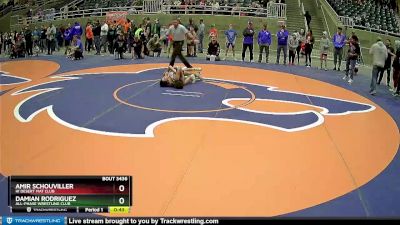 92 lbs Semifinal - Damian Rodriguez, All-Phase Wrestling Club vs Amir Schouviller, Hi Desert Mat Club