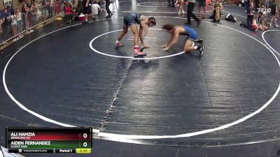 122 lbs Cons. Round 3 - Aiden Fernandez, Clovis High vs Ali Hamzia, Brawlers WC