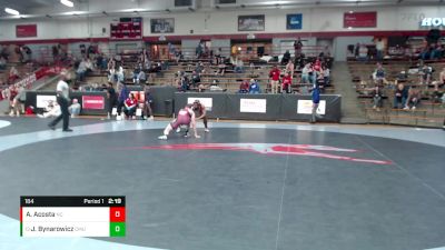 184 lbs Cons. Round 1 - Jason Bynarowicz, Colorado Mesa vs Armando Acosta, Newberry