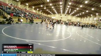 119 lbs Finals (2 Team) - Onyx Kunsaitis, Gold Rush Wrestling vs MARCUS KILLGORE, West Coast Riders