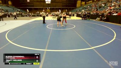 190 lbs Cons. Semi - Alison Coykendall, Salina Central vs Trinity Williams, Derby