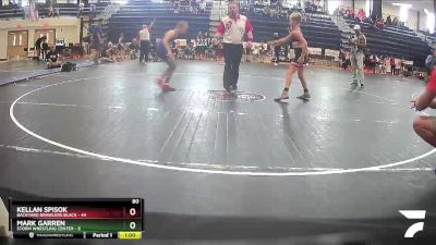 80 lbs Quarterfinals (8 Team) - Kellan Spisok, Backyard Brawlers Black vs Mark Garren, Storm Wrestling Center