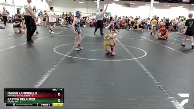 48 lbs Round 4 (8 Team) - Easton DeLauter, Savage WA vs Mason Lampriello, Mayfield Mat Academy