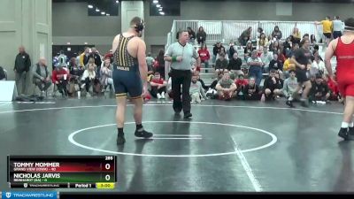 285 lbs Quarters & 1st Wb (16 Team) - Tommy Mommer, Grand View (Iowa) vs Nicholas Jarvis, Reinhardt (GA)