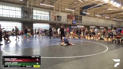 115 lbs Cons. Round 3 - Noah Hyatt, Ascension Wrestling Club vs Logan Lewis, Live Oak Wrestling Club