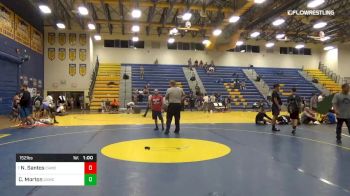 152 lbs 3rd Place - Nathan Santos, Camden Elite vs Charles Morton, Camden Elite