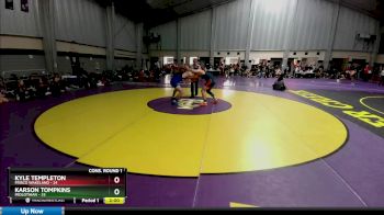 215 lbs Quarters & 1st Wb (16 Team) - Kyle Templeton, Frisco Wakeland vs Karson Tompkins, Midlothian