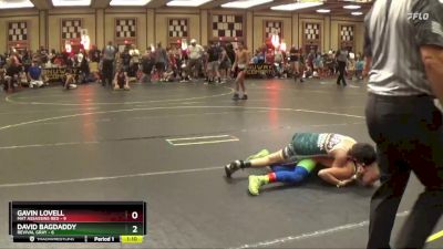 91 lbs Semis & 1st Wrestleback (8 Team) - David Bagdaddy, Revival Gray vs Gavin Lovell, Mat Assassins Red