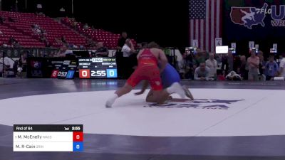 86 kg Rnd Of 64 - Max McEnelly, Waconia Wrestling Club vs Markell Rivera-Cain, Grindhouse Wrestling Club