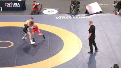 72 kg Semifinal - Michael Hooker, Army (WCAP) vs Benjamin Peak, Sunkist Kids Wrestling Club