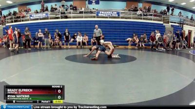 80 lbs Round 2 (4 Team) - Brady Elfreich, Mater Dei vs Ryan Watkins, Bloomington South