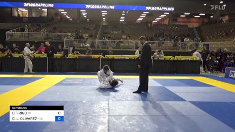 DIOSANA FRIGO vs DOMINIQUE L. OLIVAREZ 2024 Pan Jiu Jitsu IBJJF Championship